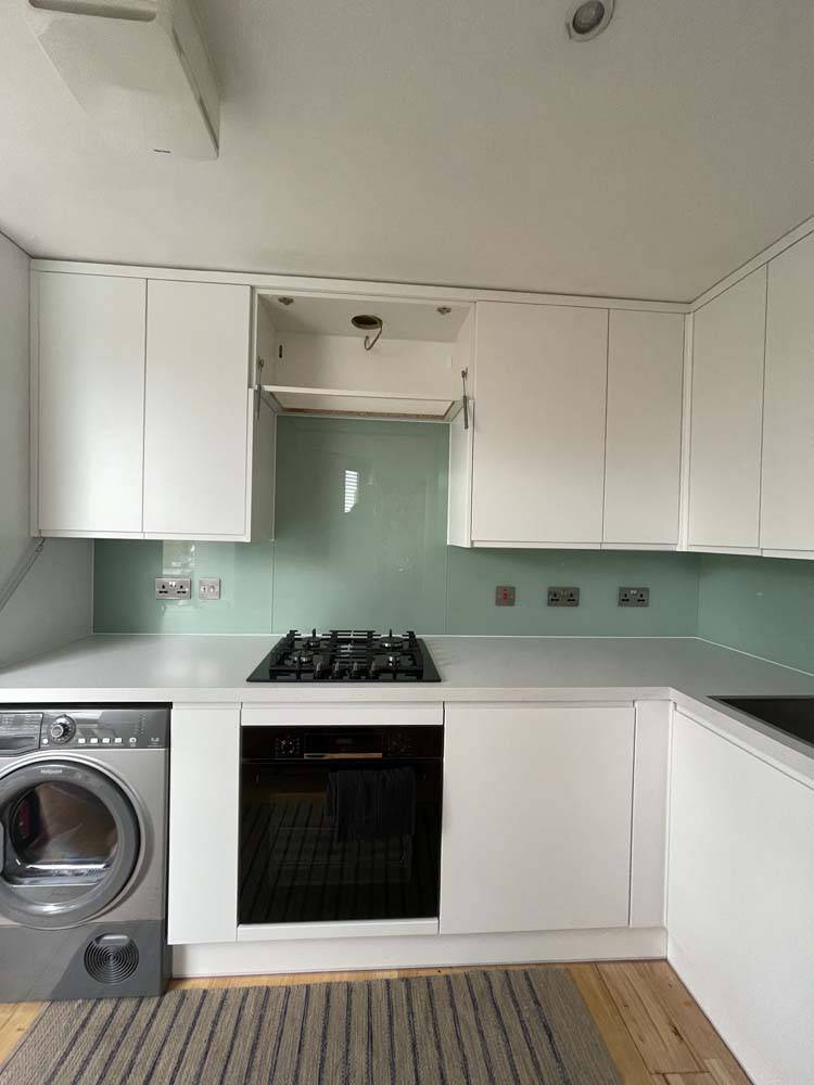 Tuscan Glade Colour Glass Splashback - Bespoke – Splashbacks 4U