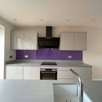 Violet Colour Glass Splashback - CreoGlass E-Shop