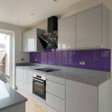 Violet Colour Glass Splashback - CreoGlass E-Shop