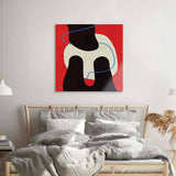 Abstract Blue Thread Glass Wall Art - CreoGlass E-Shop