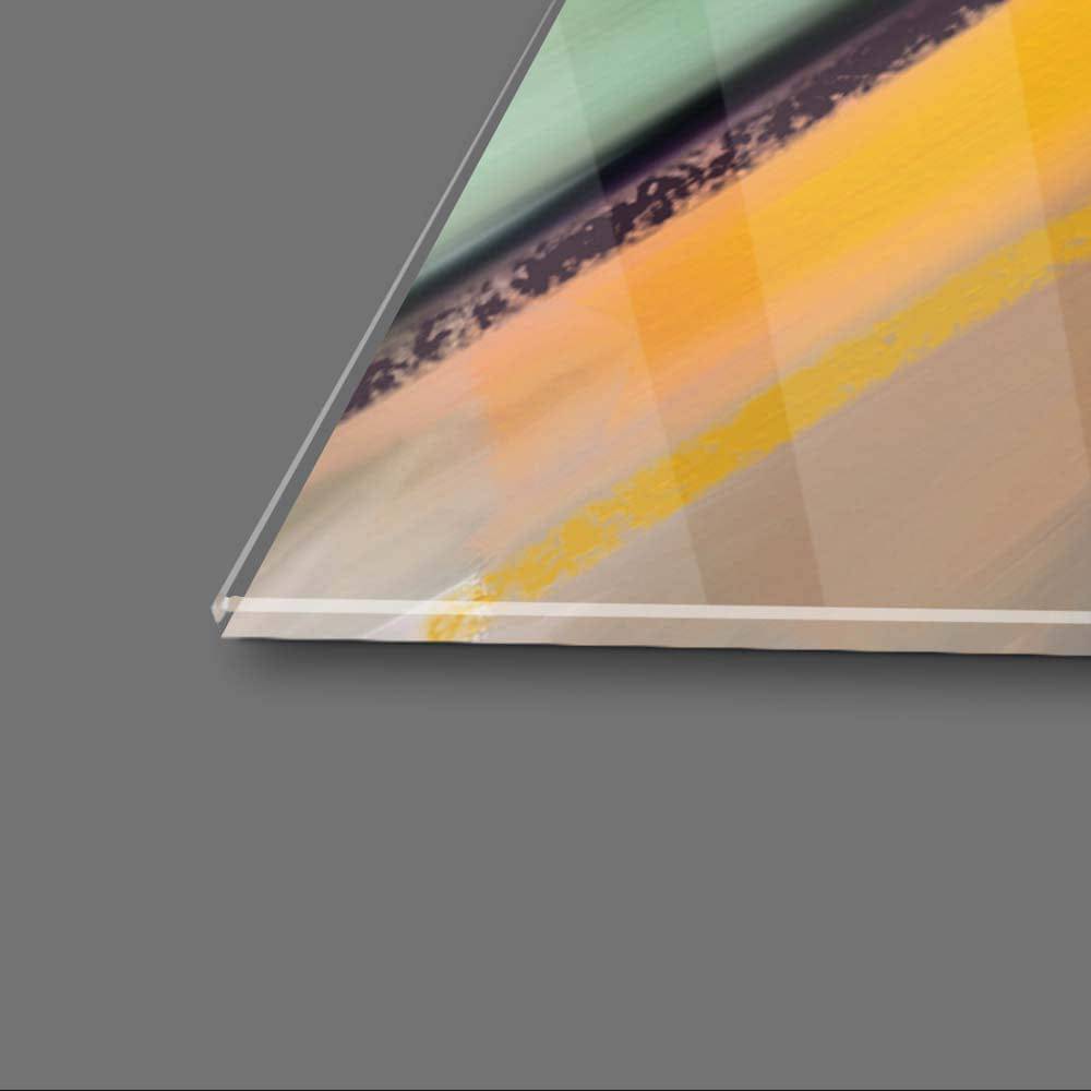 Abstract Cat Glass Wall Art - CreoGlass E-Shop