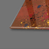 Abstract Dancing African Couple Glass Wall Art - CreoGlass E-Shop