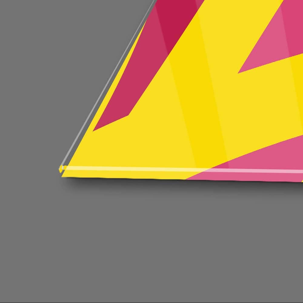 Abstract Side Eye Glass Wall Art - CreoGlass E-Shop