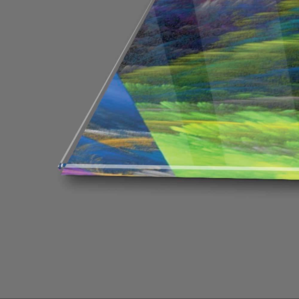 Colourful Clouds Glass Wall Art - CreoGlass E-Shop