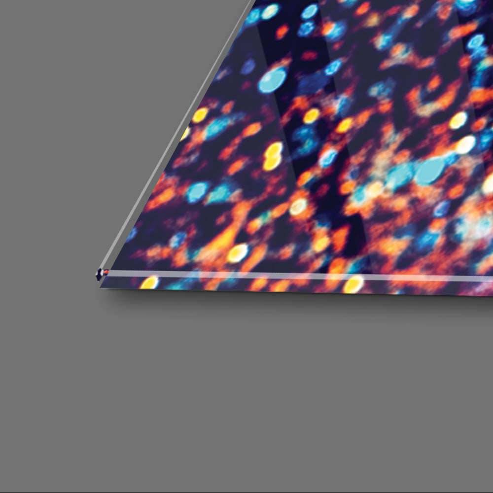 Glitter Pineapple Glass Wall Art - CreoGlass E-Shop