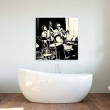 Jazz Band Glass Wall Art - CreoGlass E-Shop