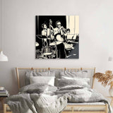Jazz Band Glass Wall Art - CreoGlass E-Shop