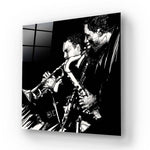 Jazz Brass Band Glass Wall Art - CreoGlass E-Shop
