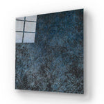 Textured Blue Glass Wall Art - CreoGlass E-Shop