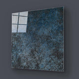 Textured Blue Glass Wall Art - CreoGlass E-Shop