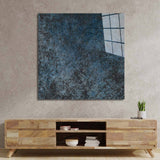Textured Blue Glass Wall Art - CreoGlass E-Shop