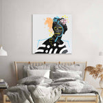 Vandalised Greek Statue 4 Glass Wall Art - CreoGlass E-Shop