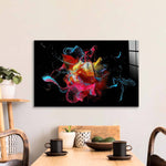 Abstract Bubbles Glass Wall Art - CreoGlass E-Shop