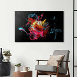 Abstract Bubbles Glass Wall Art - CreoGlass E-Shop