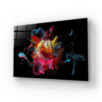 Abstract Bubbles Glass Wall Art - CreoGlass E-Shop