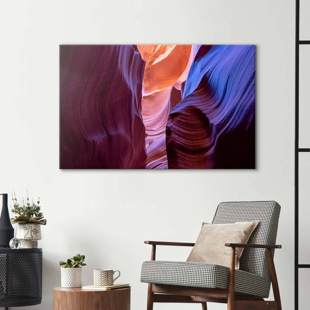Antelope Canyon, Arizona 4 Glass Wall Art - CreoGlass E-Shop