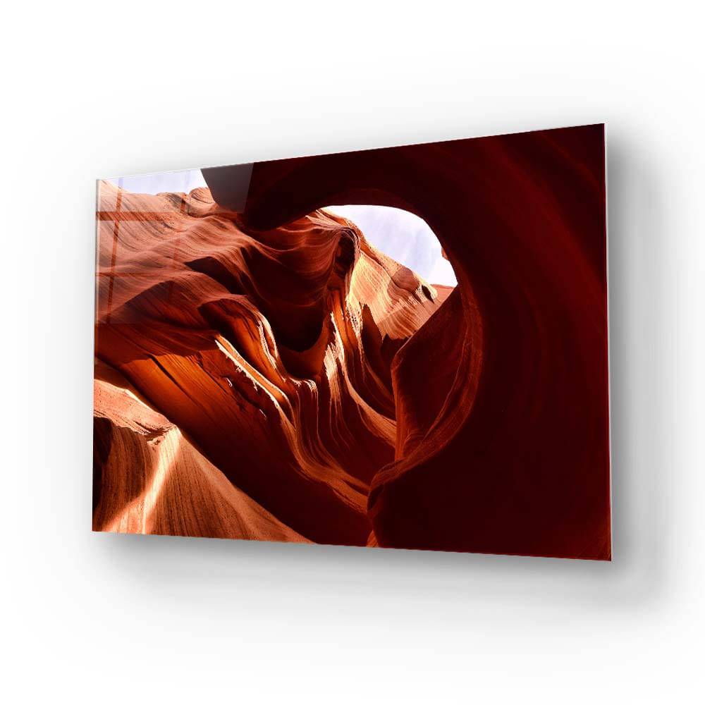 Antelope Canyon, Arizona Glass Wall Art - CreoGlass E-Shop