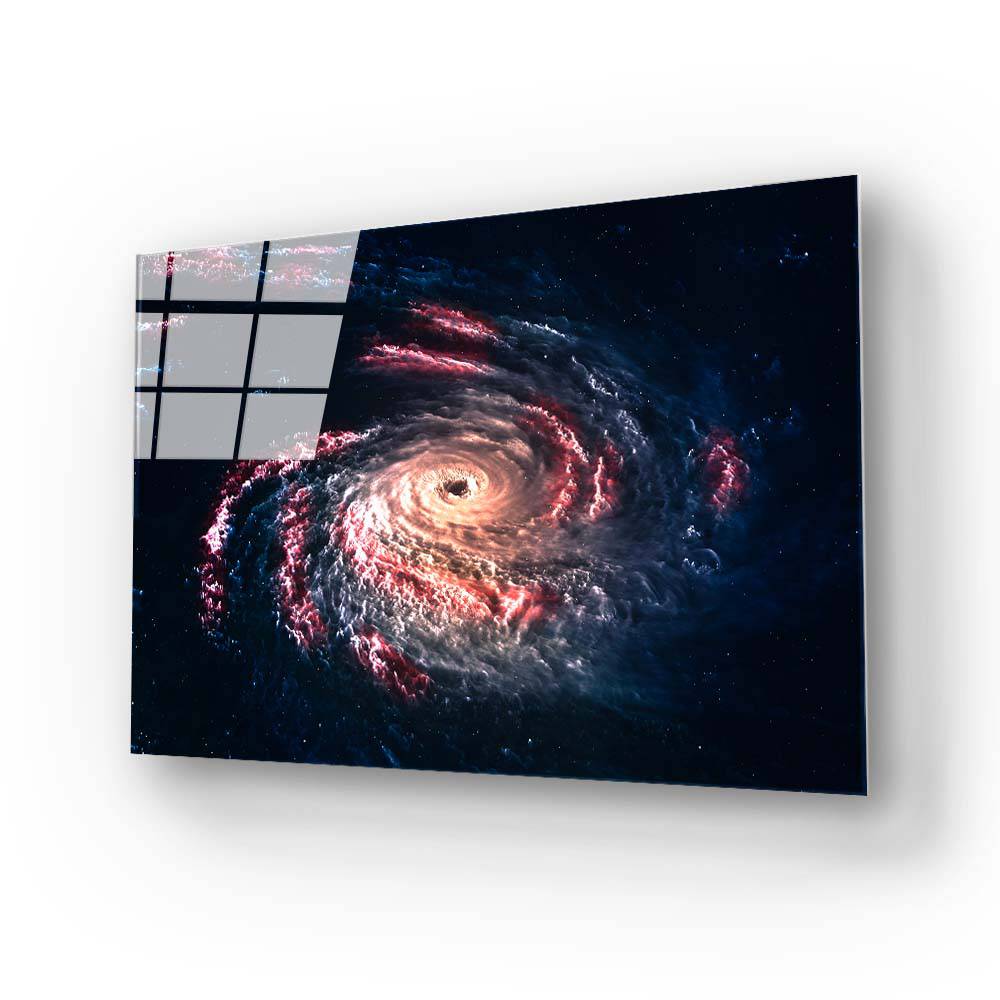 Black Hole Glass Wall Art - CreoGlass E-Shop