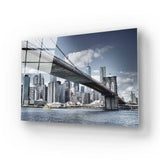 Brooklyn Bridge Glass Wall Art - CreoGlass E-Shop