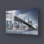 Brooklyn Bridge Glass Wall Art - CreoGlass E-Shop