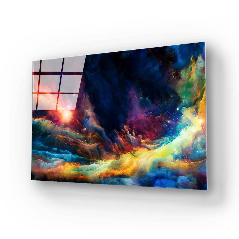 Dramatic Colourful Sky Glass Wall Art - CreoGlass E-Shop