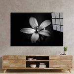 Hawthorn Black & White Glass Wall Art - CreoGlass E-Shop