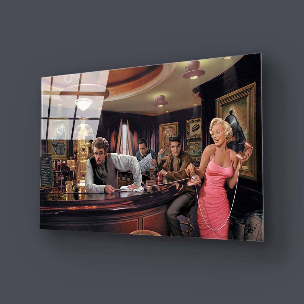 Hollywood Stars Glass Wall Art - CreoGlass E-Shop