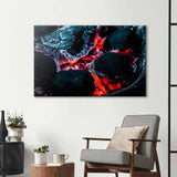 Hot Coals Glass Wall Art - CreoGlass E-Shop