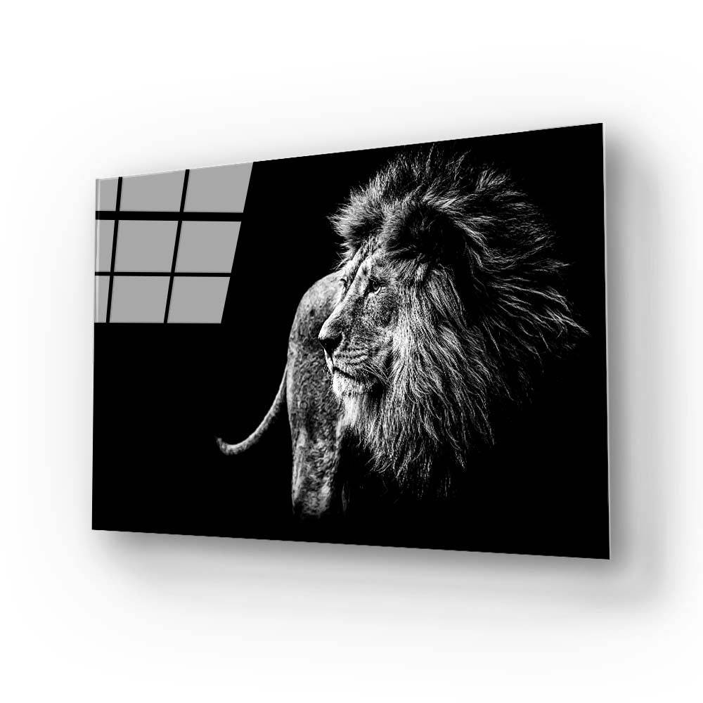 Leopard Spotlight Glass Wall Art - CreoGlass E-Shop