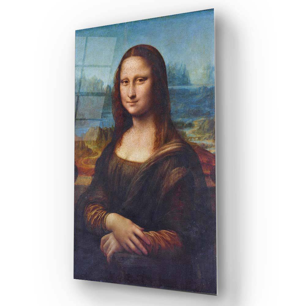Mona Lisa, Leonardo da Vinci Glass Wall Art - CreoGlass E-Shop