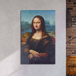 Mona Lisa, Leonardo da Vinci Glass Wall Art - CreoGlass E-Shop