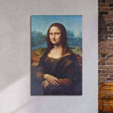 Mona Lisa, Leonardo da Vinci Glass Wall Art - CreoGlass E-Shop