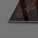 Natural Multi-Coloured Marble Glass Wall Art - CreoGlass E-Shop