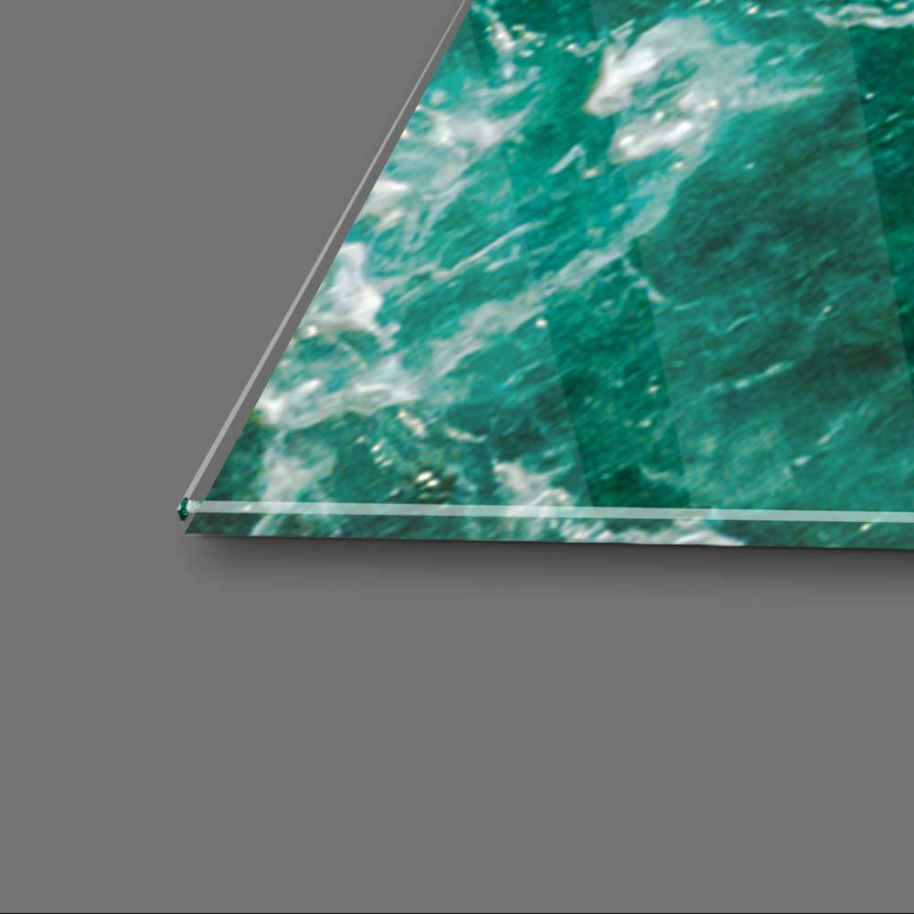 Ocean Wave Glass Wall Art - CreoGlass E-Shop