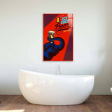 One Ice Cold Beer, Please Glass Wall Art - CreoGlass E-Shop