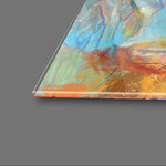 Painted Elephant Glass Wall Art - CreoGlass E-Shop