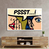 Pssst! Glass Wall Art - CreoGlass E-Shop