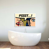 Pssst! Glass Wall Art - CreoGlass E-Shop