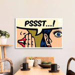 Pssst! Glass Wall Art - CreoGlass E-Shop