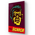 Retro Horror Glass Wall Art - CreoGlass E-Shop