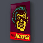 Retro Horror Glass Wall Art - CreoGlass E-Shop
