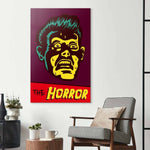 Retro Horror Glass Wall Art - CreoGlass E-Shop