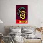 Retro Horror Glass Wall Art - CreoGlass E-Shop