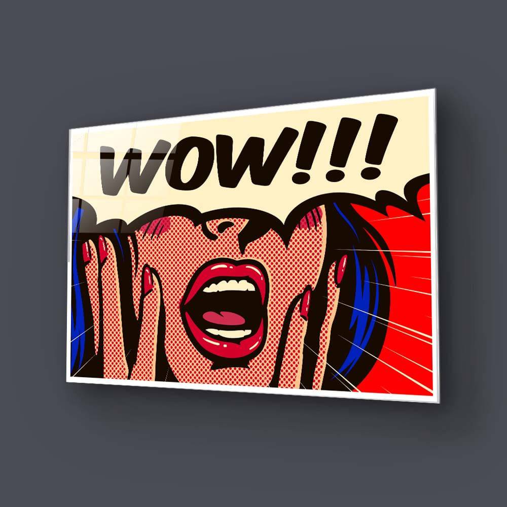 Retro Suprise Glass Wall Art - CreoGlass E-Shop