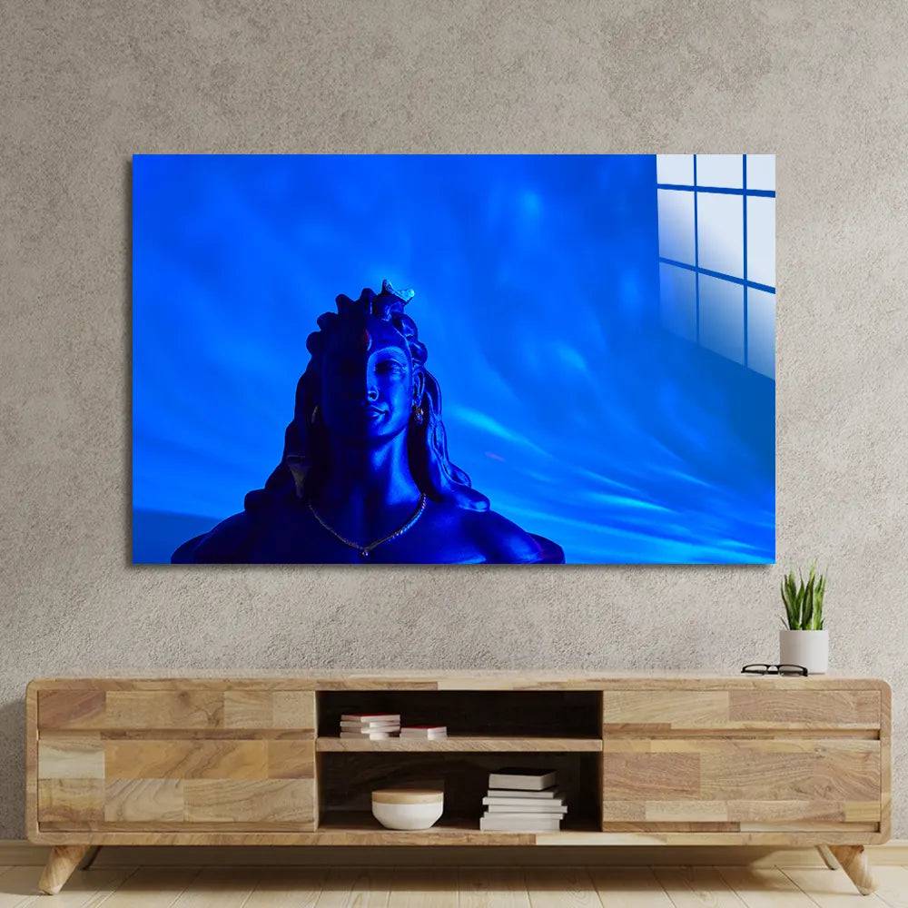 Shiva 2 Glass Wall Art - CreoGlass E-Shop
