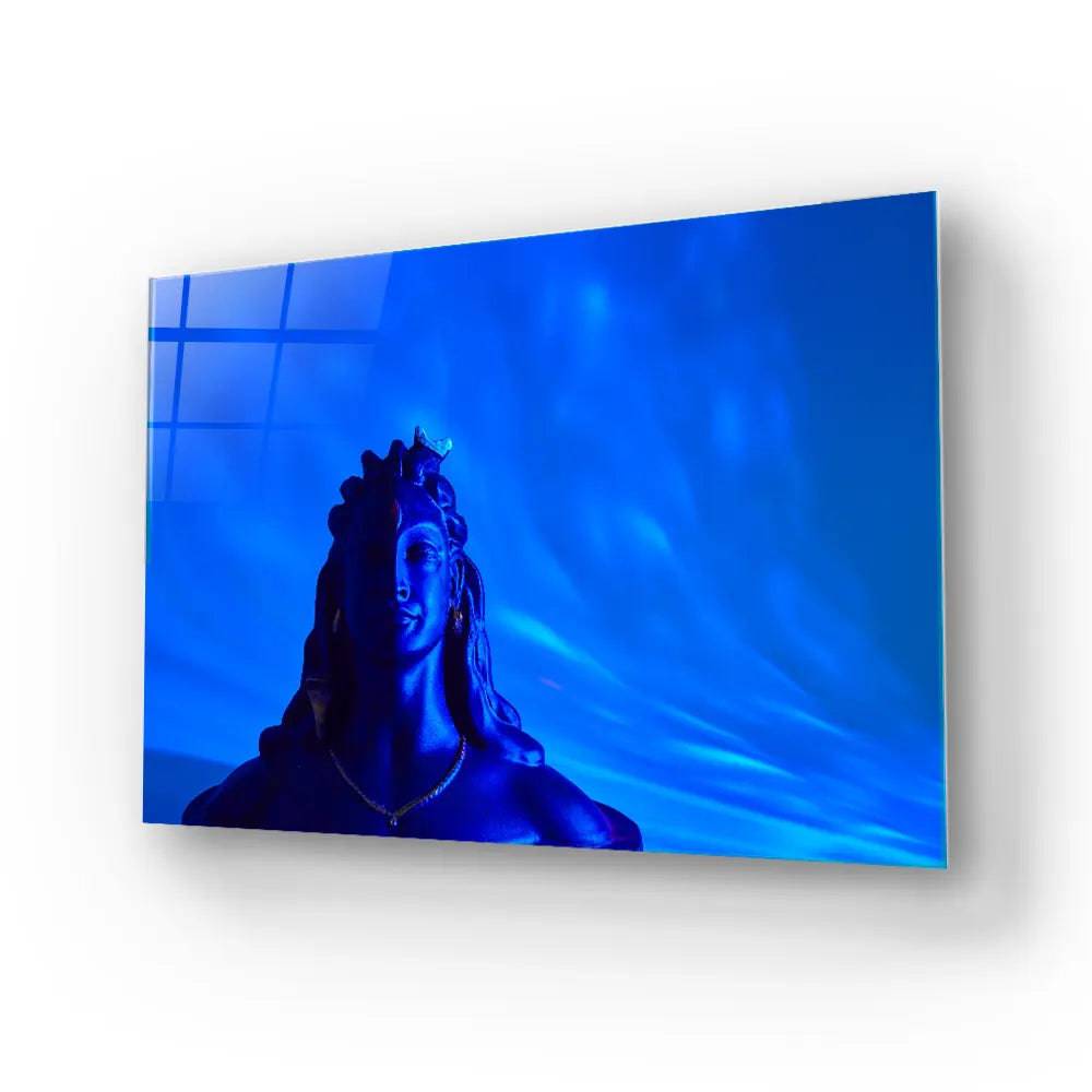 Shiva 2 Glass Wall Art - CreoGlass E-Shop