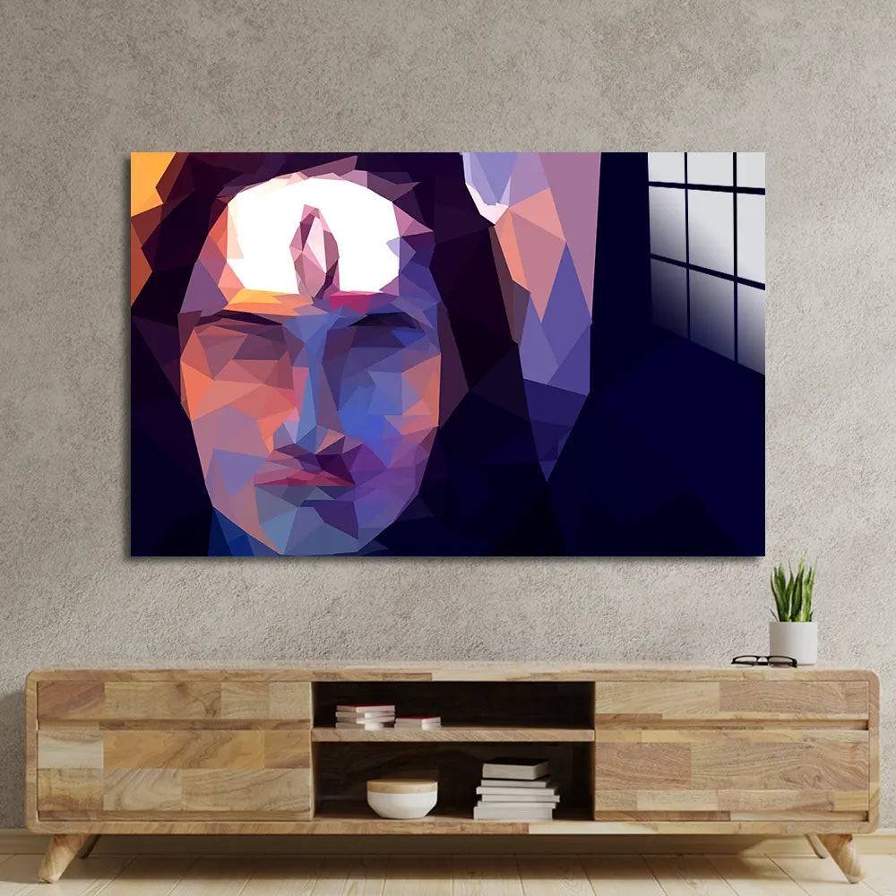 Shiva 3 Glass Wall Art - CreoGlass E-Shop