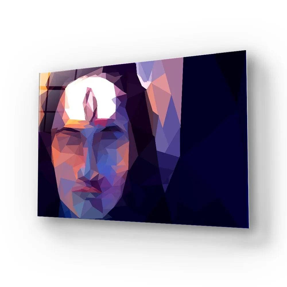 Shiva 3 Glass Wall Art - CreoGlass E-Shop