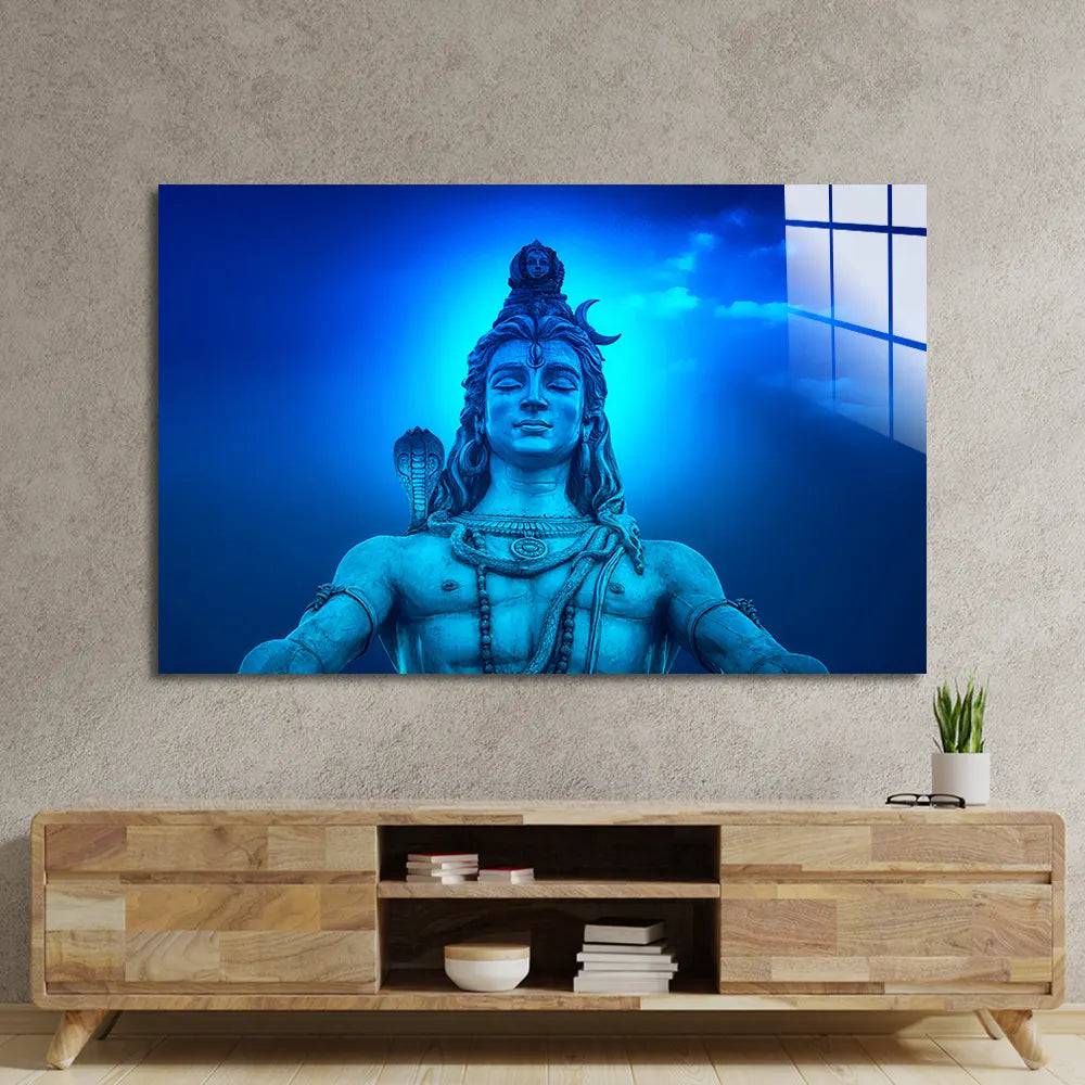 Shiva Glass Wall Art - CreoGlass E-Shop