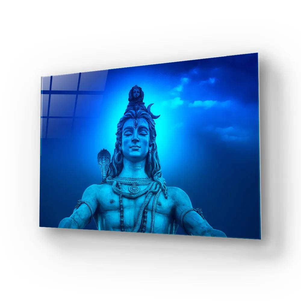 Shiva Glass Wall Art - CreoGlass E-Shop